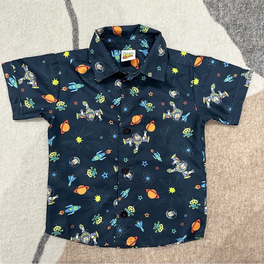 Disney Toy Story Button Down Shirt